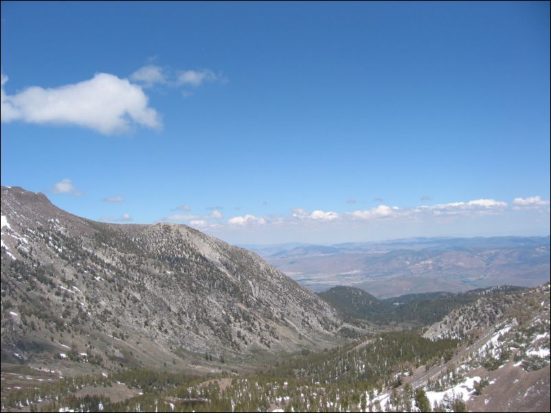 2005-06-18 Relay Peak (72) View from Tamarack pinnacle of Nevada